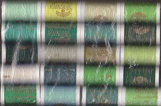 20 Colors Green Synka sewing thread 200 Mtr.
